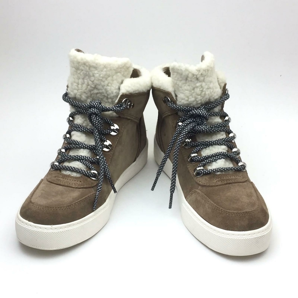MARC FISHER Summa Genuine Shearling High T…